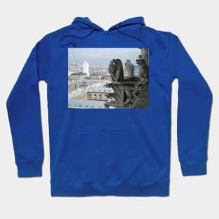 Paris Notre Dame de Paris Gargoyles Hoodie